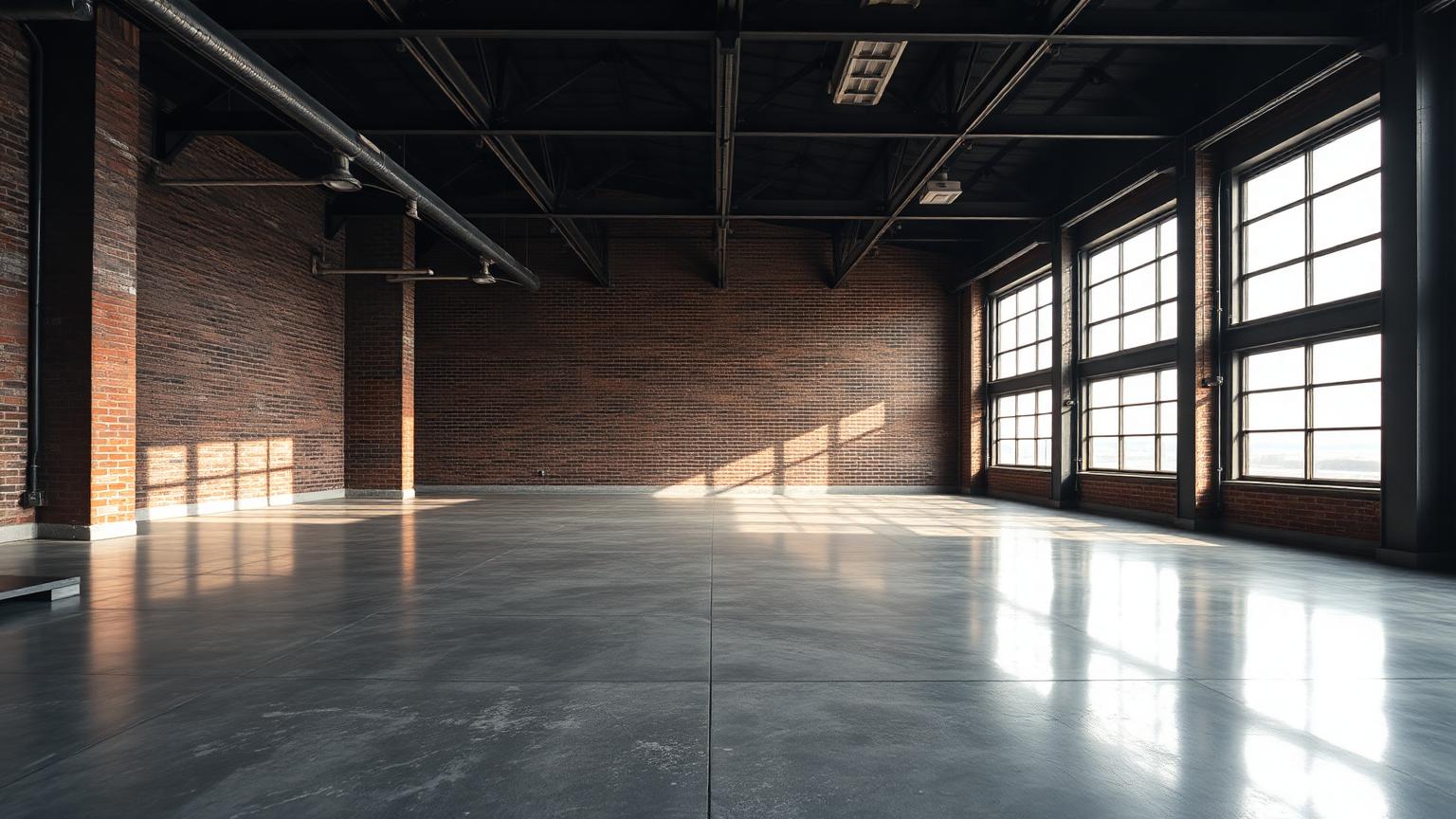 Set fotografico Loft industriale