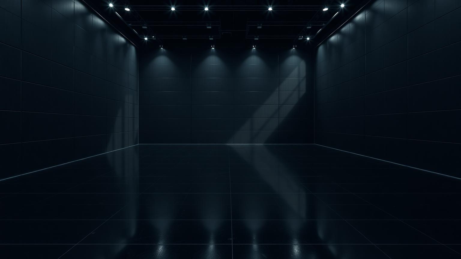 Set fotografico Black box spot